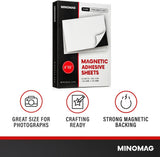 Photo Magnet Sheets - Self-Adhesive 4x6 Inch (Set of 24)