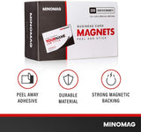 Business Card Magnets - Self-Adhesive 3.5x2 Inch (Box of 200)