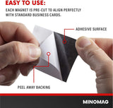 Business Card Magnets - Self-Adhesive 3.5x2 Inch (Box of 200)