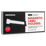 Magnetic Label Holders | 1in.x6in. (Set of 25)
