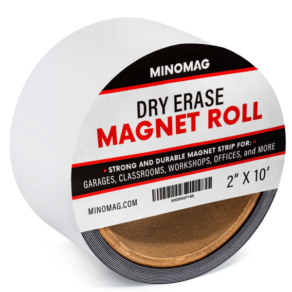 Dry Erase Magnetic Strip 10' Roll